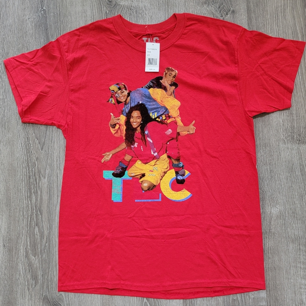 BRAND NEW TLC Group Merch Traffic Vintage Short Sleeve Tee Men's Size Large